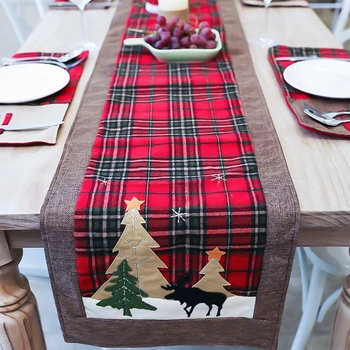 Christmas Table Flag Cartoon Floral Embroidery Table Runner Festival Desktop Decoration Table Cloth Table Mat for Home Hotal New
Christmas Table Flag Cartoon Floral Embroidery Table Runner Festival Desktop Decoration Table Cloth Table Mat for Home Hotal New