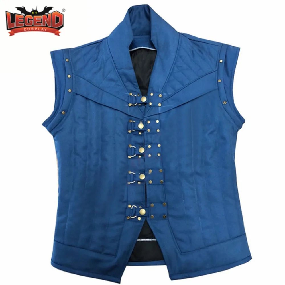 free_shipping_Halloween_Men_Cosplay_Rapunzel_Tangled_Flynn_Rider_Costume_Only_Vest_副本