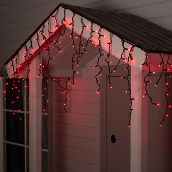 Garland "Fringe" 4 x 0.6 m, IP65, UMS, dark thread, 180 LED, glow red, fixing, 220V
Garland "Fringe" 4 x 0.6 m, IP65, UMS, dark thread, 180 LED, glow red, fixing, 220V