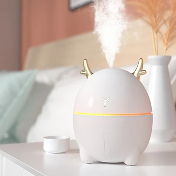 ELOOLE Air humidifier Aroma Essential Oil Diffuse 200ML Mini USB Mute Mist Maker Fogger Cute Cartoon Deer Desktop For Home Car
ELOOLE Air humidifier Aroma Essential Oil Diffuse 200ML Mini USB Mute Mist Maker Fogger Cute Cartoon Deer Desktop For Home Car