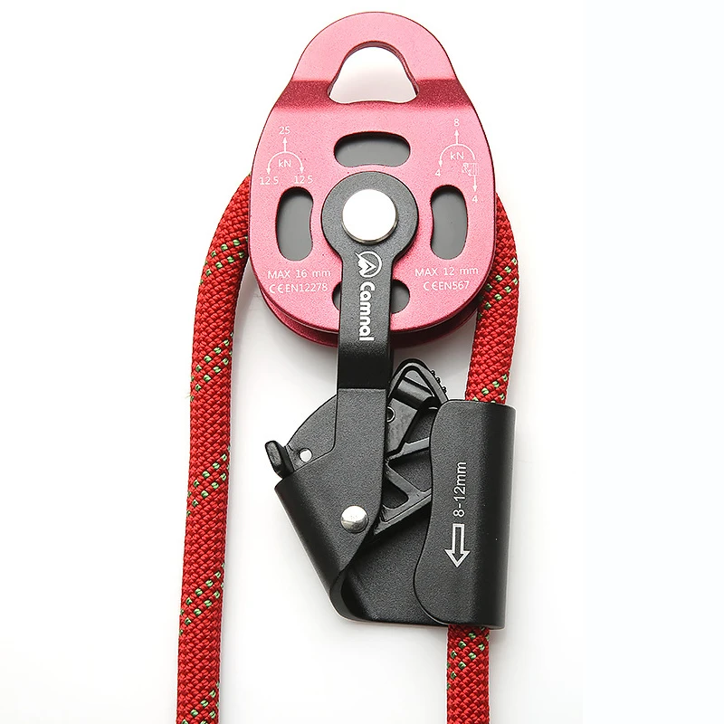 Coupling Rope pulley Rescue Device Equipment Safety Outdoor Mountaineering Installation Rock Climbing
Coupling Rope pulley Rescue Device Equipment Safety Outdoor Mountaineering Installation Rock Climbing
