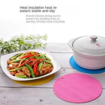 Round Striped Tpe Heat Insulation Mat Honeycomb Pot Mat Meal Cup Mat Anti-skid Heat Insulation Mat Heat-proof Meal Mat Table Mat
Round Striped Tpe Heat Insulation Mat Honeycomb Pot Mat Meal Cup Mat Anti-skid Heat Insulation Mat Heat-proof Meal Mat Table Mat