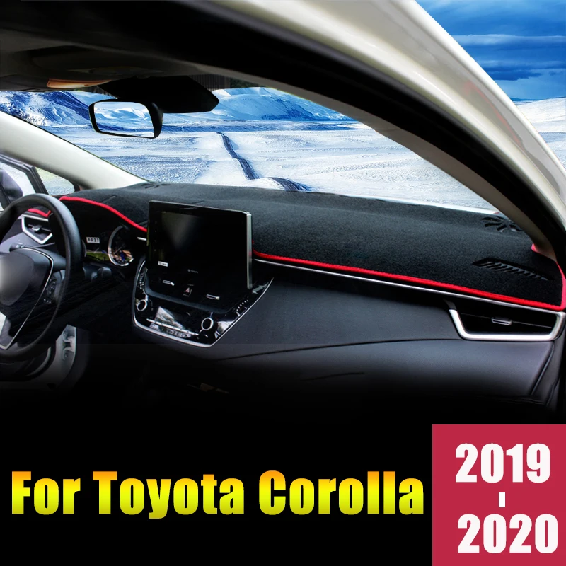 Чехол для приборной панели автомобиля Toyota Corolla 2019 2020 E210 коврик защиты от