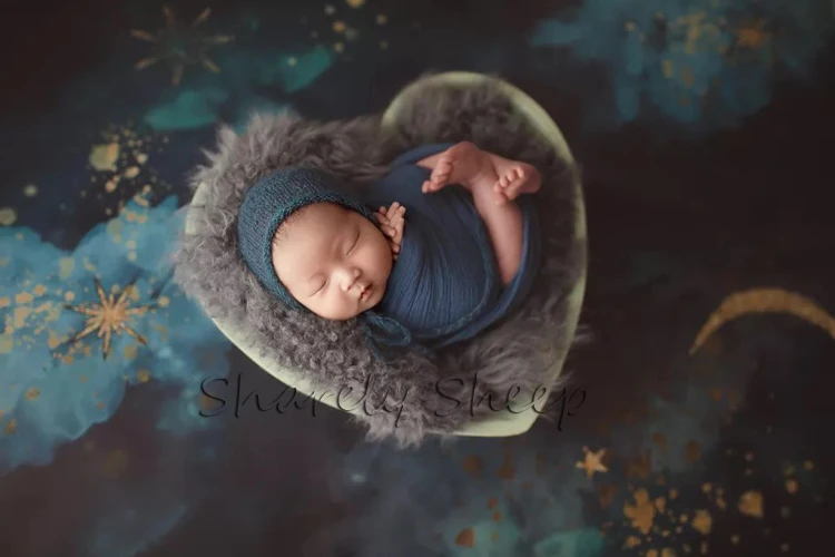 newborn basket photography