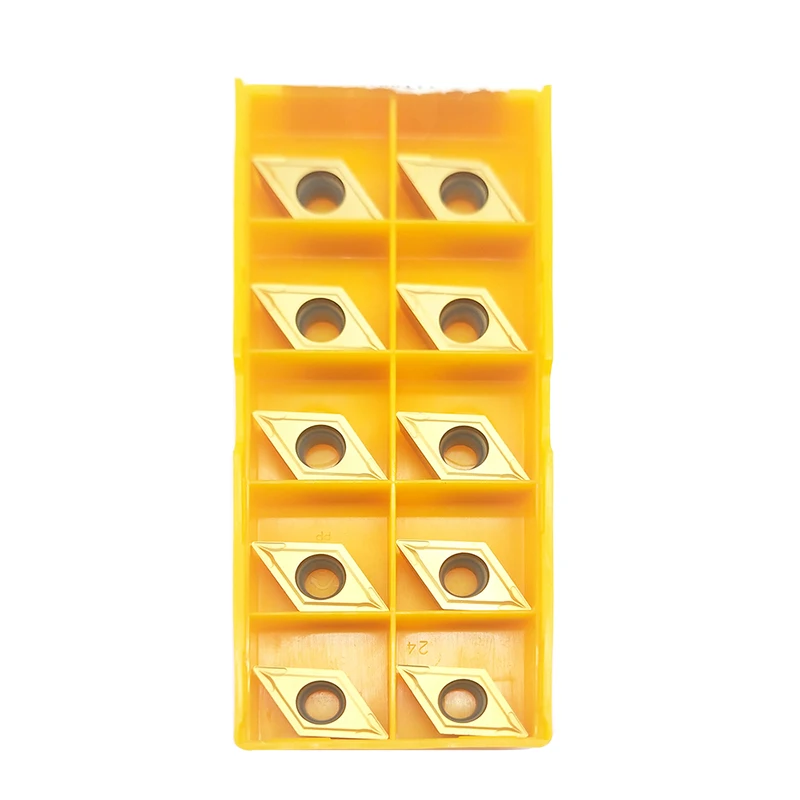 DCMT11T304 DCMT11T308 VP15TF UE6020 US735 Carbide Inserts Internal Turning Tool Lathe Tools Milling Cutter CNC Tool DCMT 11T304
DCMT11T304 DCMT11T308 VP15TF UE6020 US735 Carbide Inserts Internal Turning Tool Lathe Tools Milling Cutter CNC Tool DCMT 11T304