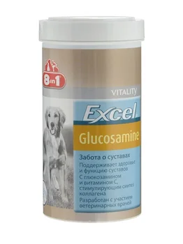 8 IN 1 8 IN 1 EXCEL GLUCOSAMINE - 8 in 1 Excel Glucosamine for dogs vitamins for the prevention of diseases of the joints
8 IN 1 8 IN 1 EXCEL GLUCOSAMINE - 8 in 1 Excel Glucosamine for dogs vitamins for the prevention of diseases of the joints