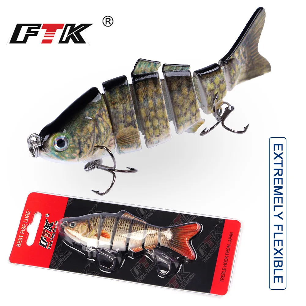 FTK 3D Fish Eyes Swimbait Bass Lure 1PC 8.4cm 9g Sinking Fishing Lure Hard Bait Artificial Lures Tackle Minnow Fishing
FTK 3D Fish Eyes Swimbait Bass Lure 1PC 8.4cm 9g Sinking Fishing Lure Hard Bait Artificial Lures Tackle Minnow Fishing