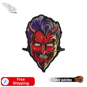 The Red Devil Man Embroidery Patch Custom Design for Clothing Decoration Iron on Sticker Jackets Vests Motorcycle Cool Accessory
The Red Devil Man Embroidery Patch Custom Design for Clothing Decoration Iron on Sticker Jackets Vests Motorcycle Cool Accessory
