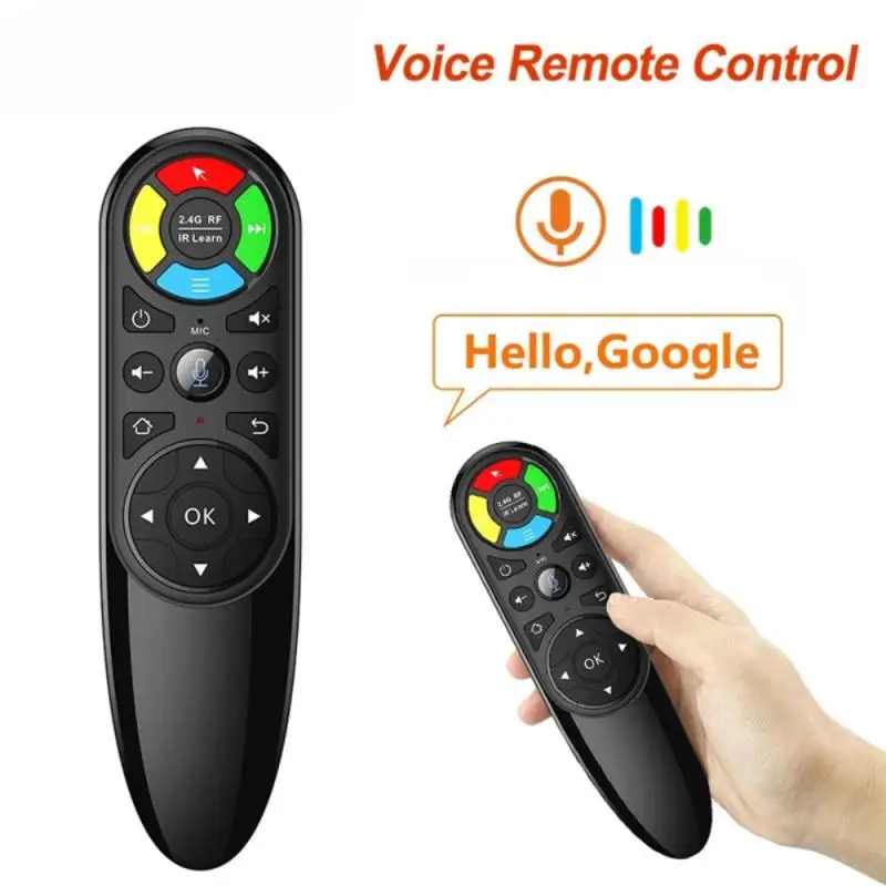 Q6 Pro Voice Remote Control 2.4G Wireless Mouse Gyroscope IR Learning For Android TV Box H96 X96 Plus X96 Mini Control
Q6 Pro Voice Remote Control 2.4G Wireless Mouse Gyroscope IR Learning For Android TV Box H96 X96 Plus X96 Mini Control