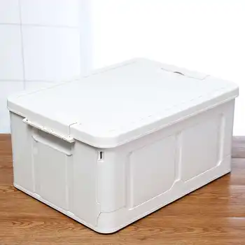 Foldable Storage Box PP Plastic Storage Crates Large Capacity Collapsible Container for Home Dormitory Garage Toy Clothes 25L
Foldable Storage Box PP Plastic Storage Crates Large Capacity Collapsible Container for Home Dormitory Garage Toy Clothes 25L