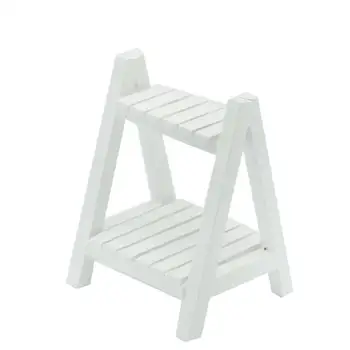 1:12 Dollhouse Flower Stand Toy Miniature Wooden Double Layer Stand Flower Frame Model Dollhouse Furniture Accessories White
1:12 Dollhouse Flower Stand Toy Miniature Wooden Double Layer Stand Flower Frame Model Dollhouse Furniture Accessories White