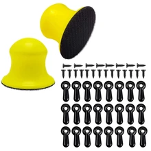 Promotion! 2 Pack Round Hand Sanding Blocks With Crafts & 300 Picture Turn Button Fasteners Photo Frame Hardware And 300 Screws
Promotion! 2 Pack Round Hand Sanding Blocks With Crafts & 300 Picture Turn Button Fasteners Photo Frame Hardware And 300 Screws