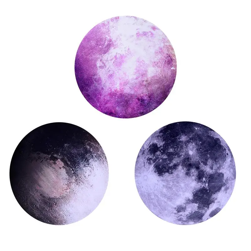 3pcs Round Mouse Pad Planet Series Mat Venus Pluto Moon Computer Peripherals Accessory Mouse Mat
3pcs Round Mouse Pad Planet Series Mat Venus Pluto Moon Computer Peripherals Accessory Mouse Mat