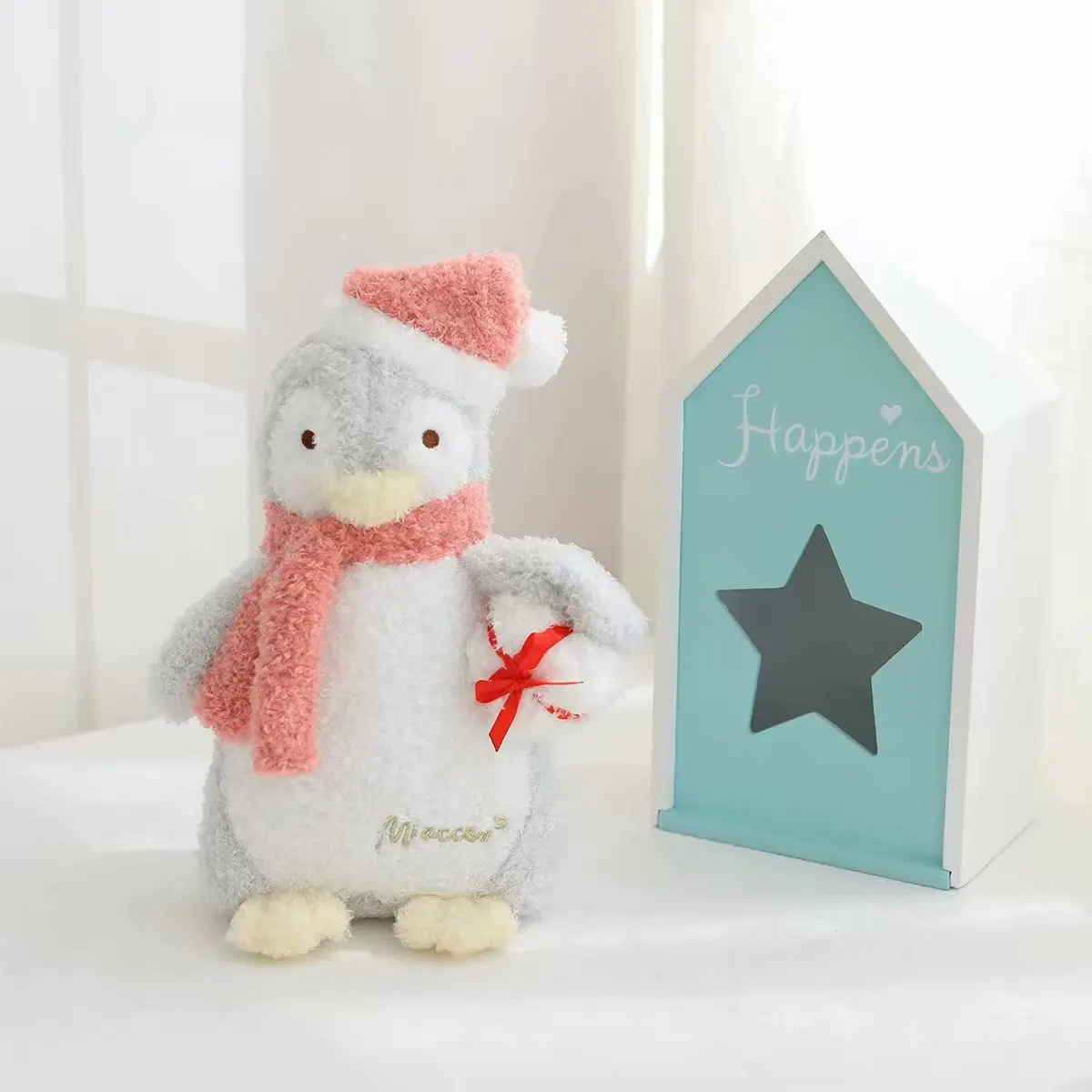 Christmas Penguin Plush Toys Cute Penguin Pillow Christmas Women's Gift Activity Gift Doll
Christmas Penguin Plush Toys Cute Penguin Pillow Christmas Women's Gift Activity Gift Doll