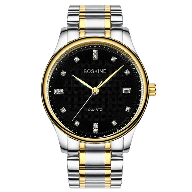 Hot Explosion Watches Custom Steel Shell Steel Belt Studded Shi Ying Men's Watches Fashion Business Waterproof Men's Watches
Hot Explosion Watches Custom Steel Shell Steel Belt Studded Shi Ying Men's Watches Fashion Business Waterproof Men's Watches