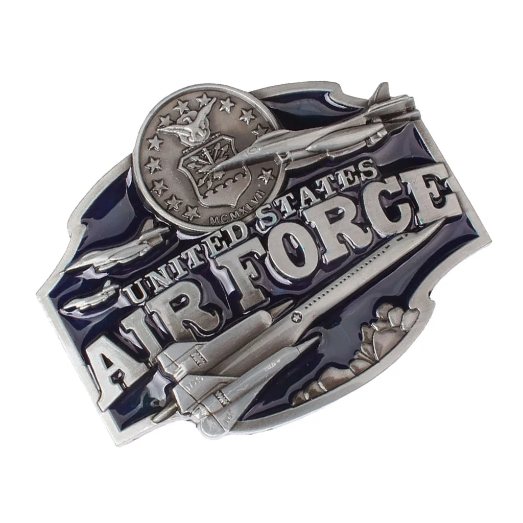 8.6x6.2cm Air Force Eagle Belt Buckle for Men Cowboy Waist Strap Belt Ornament 8.6x6.2cm Air Force Eagle Belt Buckle for Men Cowboy Waist Strap Belt Ornament