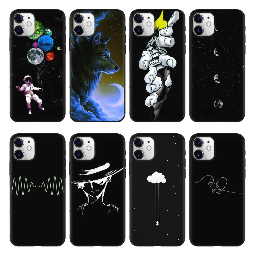 Capa For Iphone 11 Pro Max Case Soft TPU Black Silicone For Iphone 6 6s 7 8 Plus X S Max XR Coque Red Lips Moon Luffy Wolf Cover
Capa For Iphone 11 Pro Max Case Soft TPU Black Silicone For Iphone 6 6s 7 8 Plus X S Max XR Coque Red Lips Moon Luffy Wolf Cover