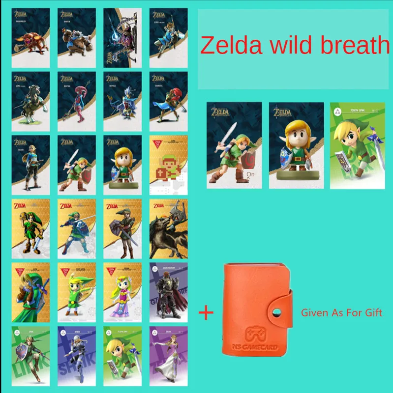 24pcs Zelda Amibo Card Wholesale Ns Available Switch Linkage Card Wild Interest Four Yingjie Card
24pcs Zelda Amibo Card Wholesale Ns Available Switch Linkage Card Wild Interest Four Yingjie Card