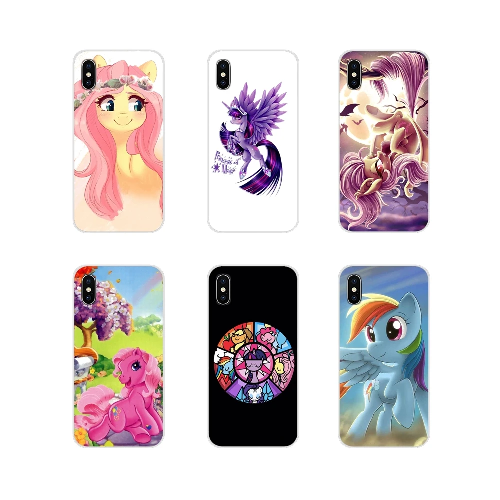 For Sony Xperia Z Z1 Z2 Z3 Z5 compact M2 M4 M5 E3 T3 XA Huawei Mate 7 8 Y3II My Little Pony Cartoon Cool Accessories Case Covers | Мобильные