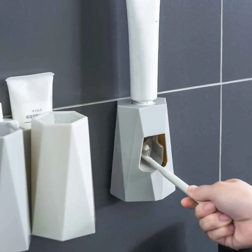 home decoration accessories Automatic Toothpaste Wall Hanging Free Punch Toothbrush rack lazy Artifact support dropshipping
home decoration accessories Automatic Toothpaste Wall Hanging Free Punch Toothbrush rack lazy Artifact support dropshipping