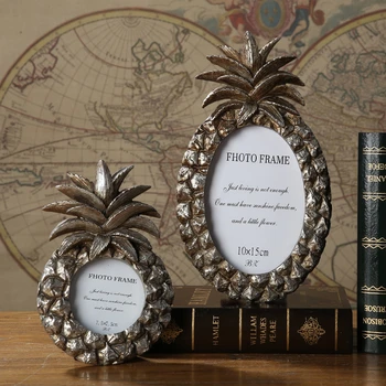 Oval Retro Picture Frame Golden Silver Pineapple Shape Home Decoration Table Resin Creative Retro Photo Frame
Oval Retro Picture Frame Golden Silver Pineapple Shape Home Decoration Table Resin Creative Retro Photo Frame