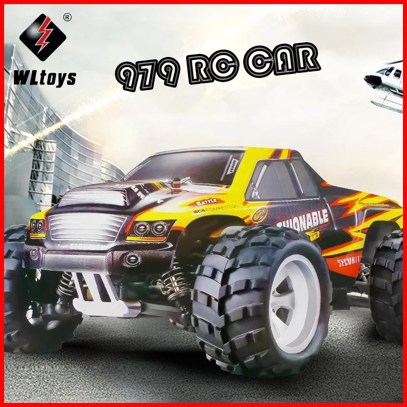 

1:18 70KM/H WLtoys A979 Remote Control Car 4WD RC Electric Off-Road Bigfoot Cross-country Rock-climber Climbing Buggy Drift 2.4G