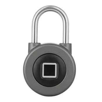 Electronic Fingerprint Padlock Micro USB Charging Port Home Entrance Room Door Cabinet Locker Smart Bluetooth Padlock
Electronic Fingerprint Padlock Micro USB Charging Port Home Entrance Room Door Cabinet Locker Smart Bluetooth Padlock
