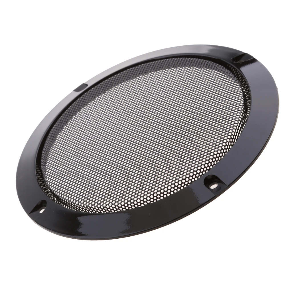 6.5'' Black Speaker Decorative Circle SubWoofer Grill Cover Guard Protector Mesh 6.5'' Black Speaker Decorative Circle SubWoofer Grill Cover Guard Protector Mesh