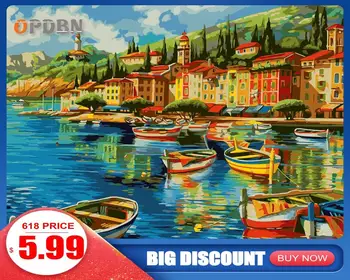 OPDBN Wall Art Canvas Painting by Number Posters Handpainted Oil Painting Picture for Living Room Home Decor No Frame
OPDBN Wall Art Canvas Painting by Number Posters Handpainted Oil Painting Picture for Living Room Home Decor No Frame