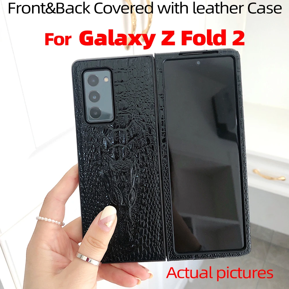 For Galaxy Z Fold 2 Case for Galaxy Z Fold2 5G front and back covered with Luxury leather Case For Galaxy Z Fold2 5G Case
For Galaxy Z Fold 2 Case for Galaxy Z Fold2 5G front and back covered with Luxury leather Case For Galaxy Z Fold2 5G Case