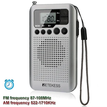 Mini FM AM Radio Receiver with Speaker LCD Display Screeen Support Time Display Sleep Shutdown Regular Startup 3.5MM Headphone
Mini FM AM Radio Receiver with Speaker LCD Display Screeen Support Time Display Sleep Shutdown Regular Startup 3.5MM Headphone