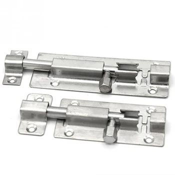 1Pc 1.5/2/3/4 Inch Silver Color Stainless Steel Door Latch Sliding Lock Barrel Bolt Latch Gate Safety Lock
1Pc 1.5/2/3/4 Inch Silver Color Stainless Steel Door Latch Sliding Lock Barrel Bolt Latch Gate Safety Lock