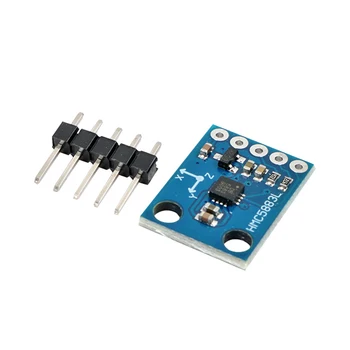 GY-273 3V-5V QMC5883L Triple Axis Compass Magnetometer Sensor Module Three Axis Magnetic Field Module For Arduino
GY-273 3V-5V QMC5883L Triple Axis Compass Magnetometer Sensor Module Three Axis Magnetic Field Module For Arduino