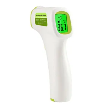 IR Infrared Thermometer No-Contacts Digital Forehead Body Fever Baby Adult Electronic thermometer home infrared thermometer
IR Infrared Thermometer No-Contacts Digital Forehead Body Fever Baby Adult Electronic thermometer home infrared thermometer