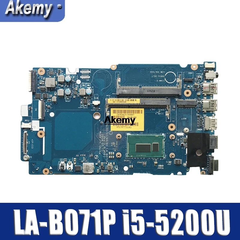 ZAL50/51/60/61 LA-B071P Laptop motherboard for DELL Latitude 3450 Test original mainboard I5-5200U
ZAL50/51/60/61 LA-B071P Laptop motherboard for DELL Latitude 3450 Test original mainboard I5-5200U