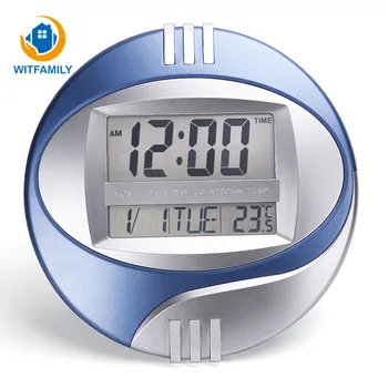Large Number Display Snooze Table Clock LED Round Electronic Wall Clock Mute Bracket Clock LCD with Calendar Temperature
Large Number Display Snooze Table Clock LED Round Electronic Wall Clock Mute Bracket Clock LCD with Calendar Temperature