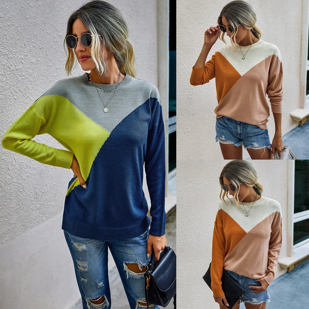 GHZTYF Women Argyle Pullovers Sweaters Ladies Argyles Long Sleeve Pullover Sweater Winter Clothes
GHZTYF Women Argyle Pullovers Sweaters Ladies Argyles Long Sleeve Pullover Sweater Winter Clothes
