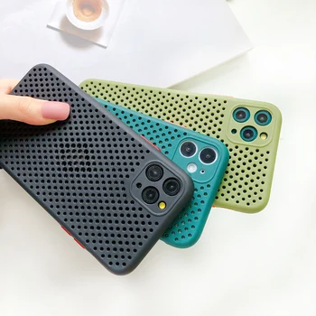 Camera Lens Full Cover Phone case for iphone 11 Pro Max 6 s 7 8 Plus Hollow Heat dissipation Case For iPhone se2 XR XS Max Cover
Camera Lens Full Cover Phone case for iphone 11 Pro Max 6 s 7 8 Plus Hollow Heat dissipation Case For iPhone se2 XR XS Max Cover