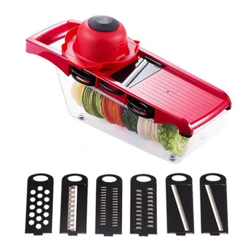 Vegetable Cutter with Steel Blade Mandoline Slicer Potato Peeler Carrot Cheese Grater Vegetable Slicer Kitchen Accessories
Vegetable Cutter with Steel Blade Mandoline Slicer Potato Peeler Carrot Cheese Grater Vegetable Slicer Kitchen Accessories