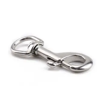 10Pcs 75mm/2.95in Swivel-Eye Bolt Snap Hooks Stainless Steel Silver Multi-Function Spring Snap Joints
10Pcs 75mm/2.95in Swivel-Eye Bolt Snap Hooks Stainless Steel Silver Multi-Function Spring Snap Joints