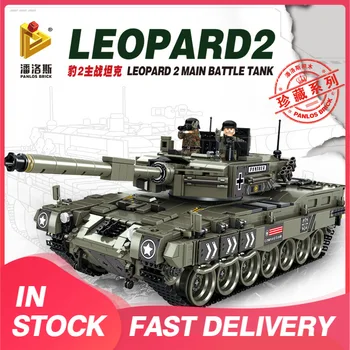 PANLOS BRICK 632003 Technic Series MOC Leopard 2 Main Battle Tank Model Sets Building Blocks 2311pcs Bricks Kids Toys Gift
PANLOS BRICK 632003 Technic Series MOC Leopard 2 Main Battle Tank Model Sets Building Blocks 2311pcs Bricks Kids Toys Gift
