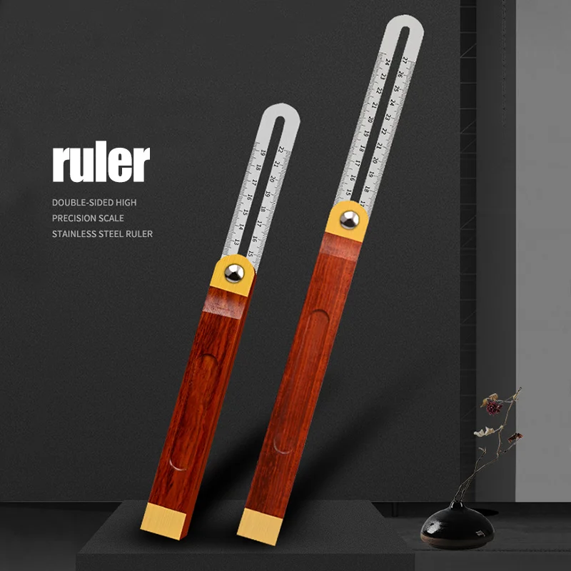 Handle Stainless Steel Multi Angle Ruler Adjustable Sliding Bevel Carpentry Angle Finder Tool ALI88
Handle Stainless Steel Multi Angle Ruler Adjustable Sliding Bevel Carpentry Angle Finder Tool ALI88