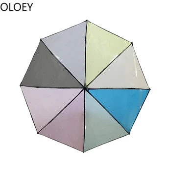 Large Rainbow Umbrella Rain Women Transparent Clear Umbrella Three Folding Umbrella Automatic Umbrellas Parasol Kids Umbrella
Large Rainbow Umbrella Rain Women Transparent Clear Umbrella Three Folding Umbrella Automatic Umbrellas Parasol Kids Umbrella