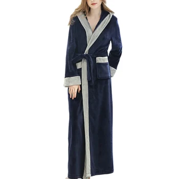 New Women's Pajamas Bathrobe--------- Thick Section Autumn And Winter Plus Long Fashion Plus Velvet Robe Flannel
New Women's Pajamas Bathrobe--------- Thick Section Autumn And Winter Plus Long Fashion Plus Velvet Robe Flannel