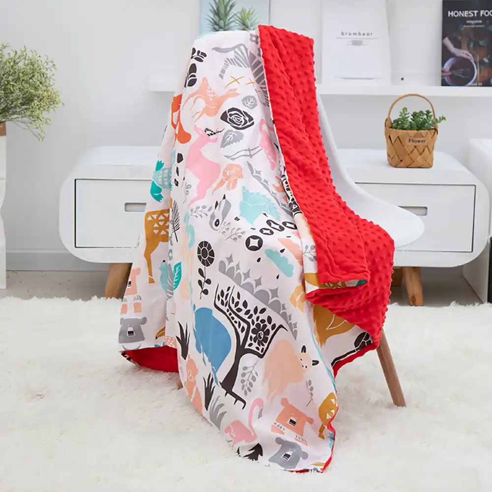 washable cart stroller blanket, swaddle blanket, shower gift