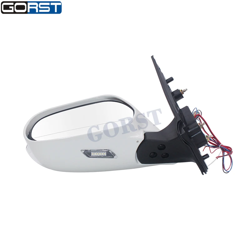 Accessories Car-Styling Electric Reflector Rearview Mirror Side Mirror Exterior With Led Light For Toyota Hiace 200 2005-2015-6