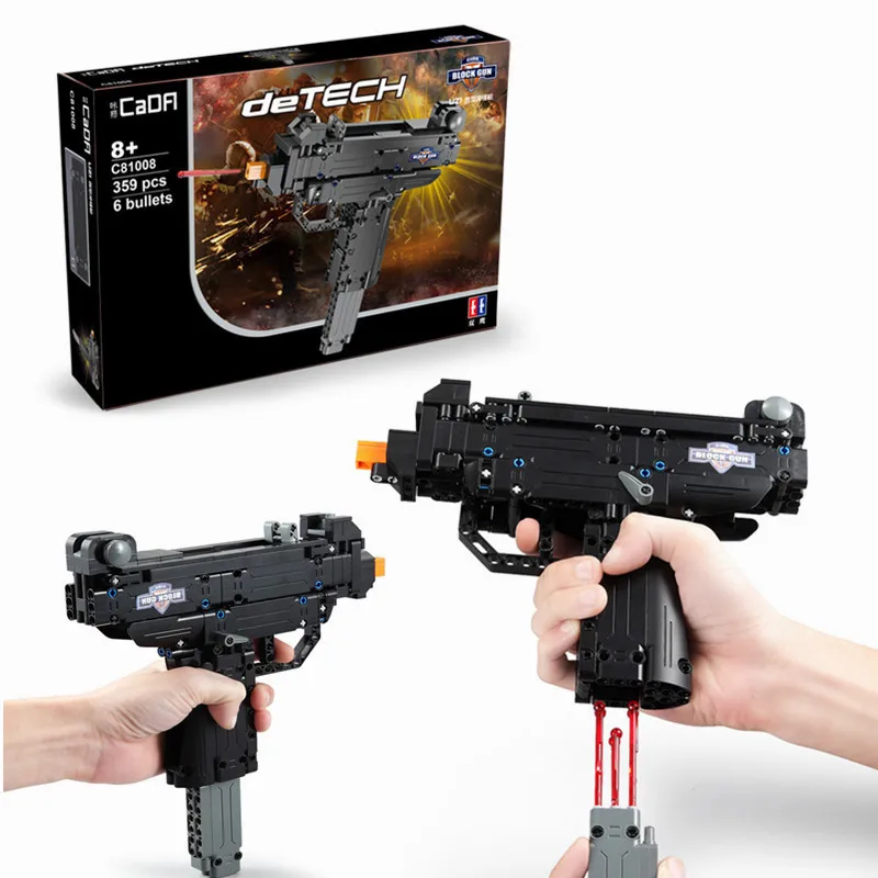 Double e 81008 Military Series Uzi Submachine 98K Children'S Educational Fight Inserted Assembled Building Blocks Toy
Double e 81008 Military Series Uzi Submachine 98K Children'S Educational Fight Inserted Assembled Building Blocks Toy