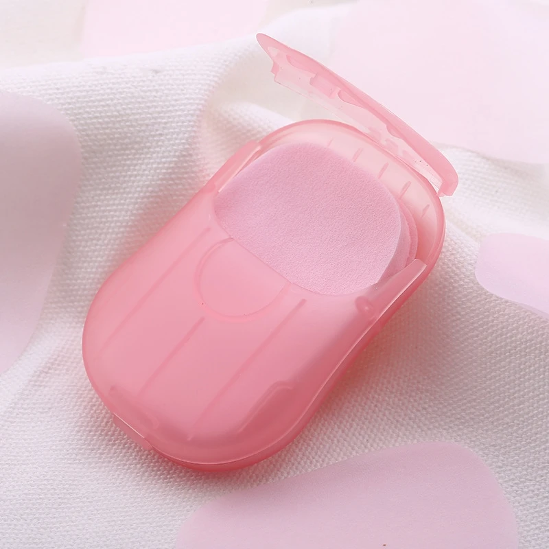50pcs Travel Soap Paper Washing Hand Foaming Slice Disposable Box Soap Sheets Rose Scented Portable Paper Soap Random Color
50pcs Travel Soap Paper Washing Hand Foaming Slice Disposable Box Soap Sheets Rose Scented Portable Paper Soap Random Color