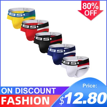 5Pcs Hot Sale Cotton Sexy Undenwear Men Jockstrap Briefs Male UnderwearBikini Gay Men Underwear Male Jock Strap Top BS113 
5Pcs Hot Sale Cotton Sexy Undenwear Men Jockstrap Briefs Male UnderwearBikini Gay Men Underwear Male Jock Strap Top BS113