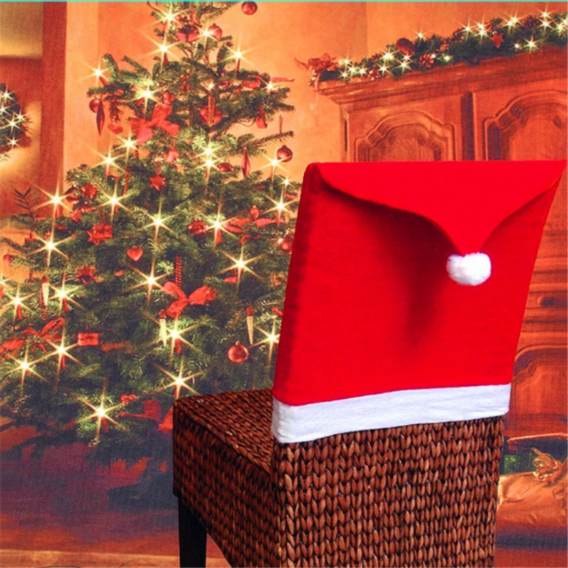 2020 Explosive Red Soft Feel Non-woven Fabric Christmas Chair Cover Christmas Table Decoration Christmas Hat Чеол на сђл
2020 Explosive Red Soft Feel Non-woven Fabric Christmas Chair Cover Christmas Table Decoration Christmas Hat Чеол на сђл